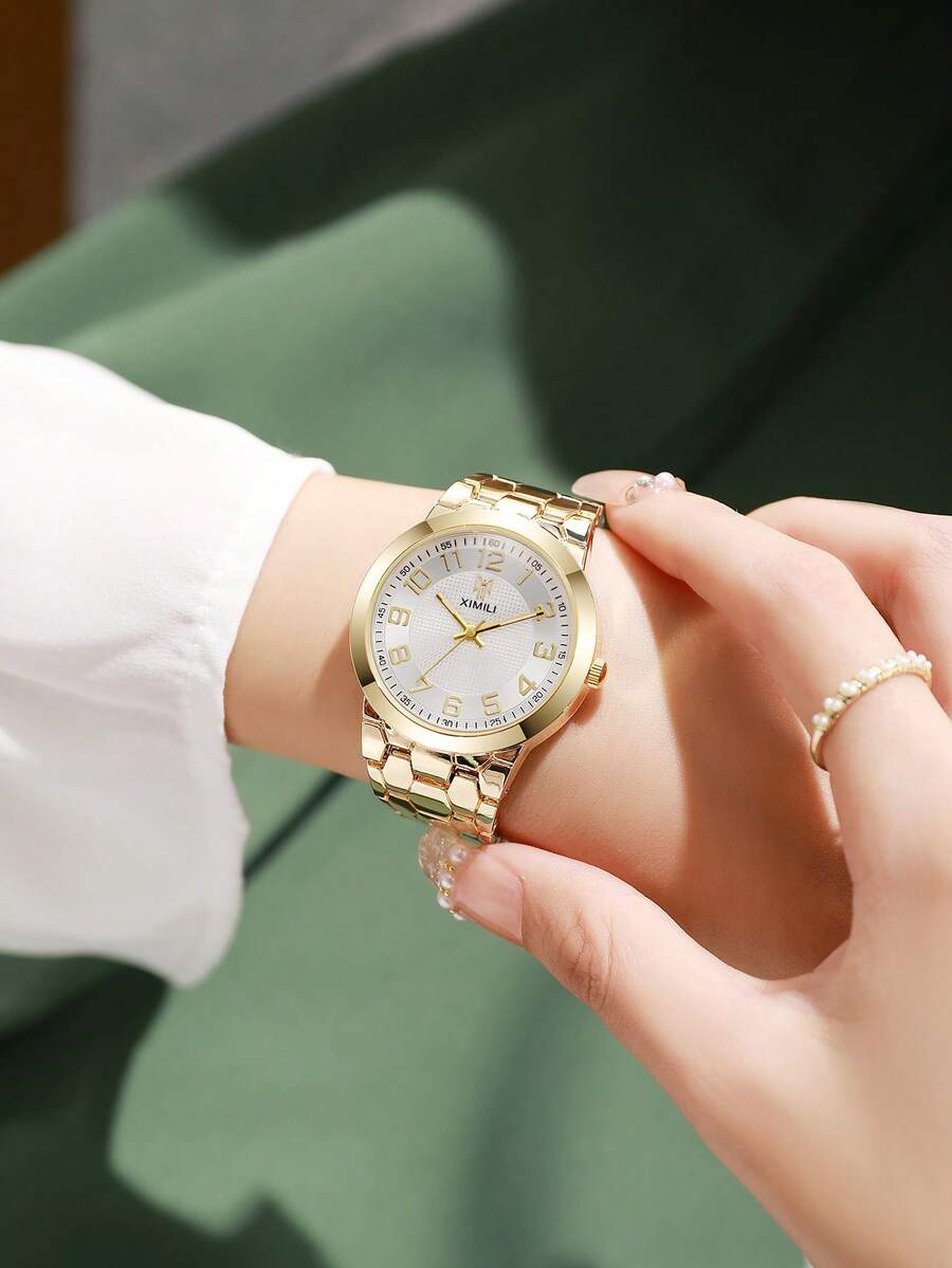 LIANDU Women's Watch, Brand New Snake Skin Strap, High-End Luxury Fashion Accessory, Round Dial Quartz Watch, Suitable For Daily Wear, Birthday Gift, Back To School, Thanksgiving, Romantic Occasions, Perfect Gift