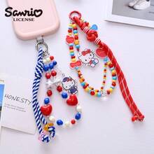 SANRIO 1 pieza Cadena de cuentas para teléfono, llavero de acrílico como regalo - Multicolor - Ver 1