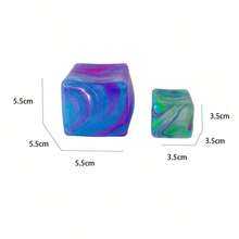 New Marble Ice Cube Malt Sugar Stress Relief Ice Cube Malt Sugar Squeeze Toy - Birthday Gift, Perfect Gift, Holiday Gift - Multicolor - View 9