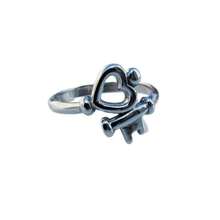 1 Elegant Bohemian Heart Ring - Women's Romantic Ring Suitable For Valentine's Day Daily Wear, Mother's Day Gift Choice - Silver - View 6