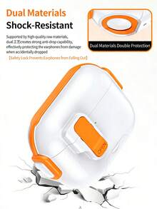 1 chiếc ốp bảo vệ tai nghe Bluetooth không dây Pro 3 kèm giá đỡ, khóa cài và công tắc, thiết kế sáng tạo. - Nhiều màu - Xem 2