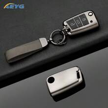 时尚软TPU翻盖钥匙扣保护套，适用于大众高尔夫7 MK7、途观MK2、西雅特Ateca、Leon FR 2、伊比飒、斯柯达明锐等车型。 - 大眾B款 - 查看 6