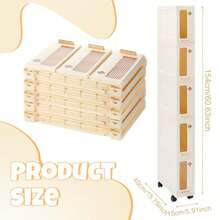 Storage Cabinets - สีครีม/สีเบจ - ดู 2