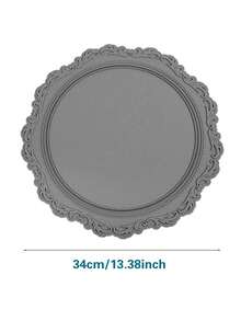 1 tấm lót bàn bằng silicon, thiết kế họa tiết 3D, chống thấm nước, cách nhiệt, chống bám dầu mỡ và dễ lau chùi. - Nhiều màu - Xem 7