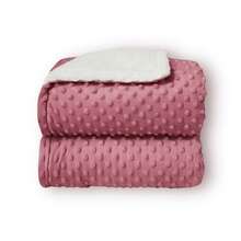 Luxury Double-Sided Baby Blanket - Rose - View 2