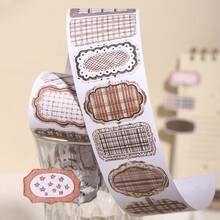 1件装标签组合系列，可书写纸质标签主题贴纸，创意文具办公收纳必备，适用于多种场景，例如手机壳和杯子贴纸、剪贴簿和日记装饰配件、垃圾日记贴纸、艺术和手工装饰贴纸、剪贴簿贴纸 - 舊繪 - 查看 4