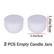 53pcs/8sets White Candle Holder Set Includes Empty Jars, Suitable For Muslim Festivals, Easter Gifts, Boho Style Home Decor For Bedroom, Bathroom, Wedding, Birthday Party, Jewelry Box - Multiple Styles - View 10