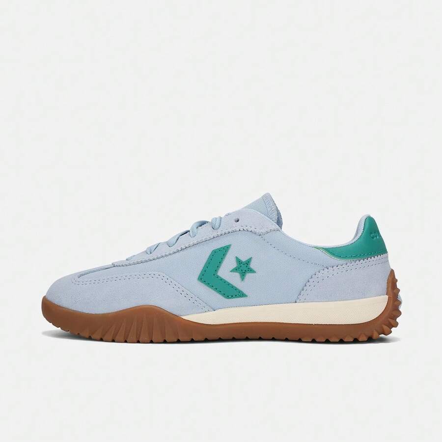 Converse Giày thể thao cổ thấp Chuck Taylor SEASONAL bằng vải canvas dành cho cả nam và nữ, mã sản phẩm A17038C. - Màu xanh nhạt - Xem 1