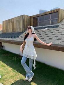 Women Tops - White - View 7
