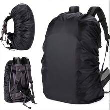 Capa de Chuva de Alta Qualidade para Mochila, Adequada para Mochilas de Grande Capacidade de 30-40L, À Prova de Poeira e Anti-Roubo, Aplicável para Ciclismo, Caminhada, Acampamento, Viagem e Outras Atividades ao Ar Livre, Capa Protetora Ultraleve e Dobrável à Prova de Poeira e Impermeável Adequada para Mochilas de 30L-40L - Multicolorido - Visão 4