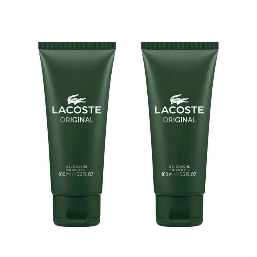 LACOSTE ORIGINAL GEL DOUCHE SHOWER GEL 100ML TRAVEL SIZE - 100ML*2 - View 1