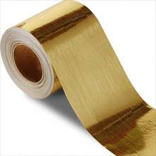 1 Roll Gold Wallpaper Peel And Stick Border, PVC Self Adhesive Removable Wall Paper,Room Decor Contact Paper, Waterproof Mirror Frame Sticker For Bathroom, Kitchen Decor And DIY Decor Bathroom Wall Stickers - Wallpaper Borders - View 11