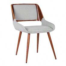 Fabric Dining Chair in Gray - Tejido Gris - Ver 1