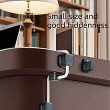 6pcs Magnetic Cable Organizer, No Drilling Required, Cable Clips & Storage Sockets, Self-Adhesive Wire Clips, Nail-Free Cable Management - White - View 5