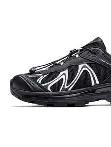 CAMEL CROWN Women's Outdoor Casual Shoes, Outdoor Professional Hiking Shoes Climbing Shoes Shock Anti-Slip Thick Bottom Breathable Hiking Shoes - Truffle Black - View 4