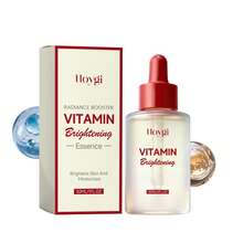 Hoygi 1box/2boxs 30ml Vitamin Glow Face Serum Daily Hydrating Care For Dull, Uneven Skin, Ultra-Lightweight Fast-Absorbing, Restores Supple Radiance & Silky Smoothness, Refreshing, Ideal For Home, Vacation Or Travel, Wonderful Christmas, Birthday Gift - 30ml - View 9