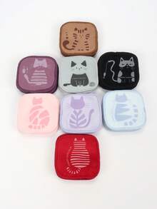 5/10/15 piezas Almohadillas reutilizables para desmaquillaje, suaves con la piel, remoción rápida de maquillaje, adecuadas para todo tipo de piel - Multicolor - Ver 4