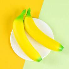 Soft Squishy Banana Simulator, Slow Rising Anti-Stress Fruit Shaped Squeezer, Fun And Stress Relief, Soft Plush Banana - Multicolor - View 3