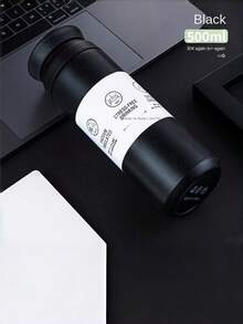 1 cốc giữ nhiệt kiểu Nhật tối giản, chất liệu thép không gỉ 304, dung tích 500ml, màu trắng. - Nhiều màu - Xem 11