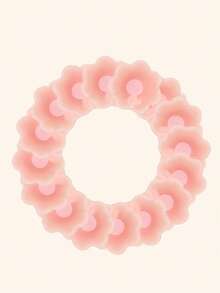 2/8/16 Pairs Reusable Nipple Covers For Women, Silicone Invisible Breast Petals With Travel Case - Pink - View 9