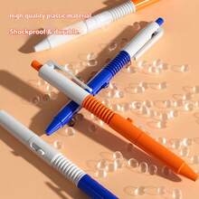 1支水枪笔，按压喷水，恶作剧中性水枪笔新奇玩具 - 彩色 - 查看 4