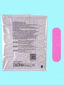 10 件手工杏仁米色法式银色波尔卡圆点简约别致人造指甲，适合秋冬季 - 彩色 - 查看 9