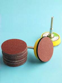 150/100pcs Sandpaper Polishing Pad Set - Durable Multi-Purpose Sanding Discs (60-2000 Grit) For Smooth Polishing | Power Tool Accessories | Suitable For Woodworking, Metalworking And Metal Polishing | Men's Tools, Car Repair Tools - Multicolor - View 4