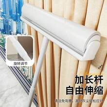 可调节长度宠物毛发清洁器 - 高效棉质除尘清洁工具，适用于家居、沙发和宠物表面，白色设计，可剥离，宠物毛发清洁器 - A - 查看 6