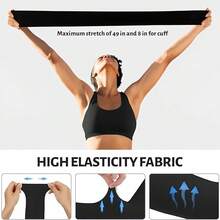1 Cặp/2 Cặp Ống tay chống tia UV Unisex - Che hình xăm - UPF 50+ Ống tay thoáng mát Thích hợp cho chơi golf, đạp xe - Nhiều màu - Xem 10