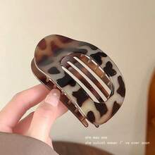 1pc/2pcs/3pcs Retro Matte Solid Color Flat Alligator Hair Clip Hair Claws, Simple Versatile Hairclips Suitable For Long And Thick Hair - Multicolor - View 12