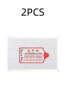 450pcs/200pcs Nail Polish Remover Wipes, Lint-Free Paper Towels, Gel Cleansing Makeup Remover Tissues, Manicure Nail Care Tools - White - View 8