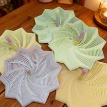 1pc 2026 Newest 3D Printed Octagonal Carrot Tower Decompression Spiral 3D Sensory Decompression Star Toy With Handle Desktop Decor - Multicolor - View 16