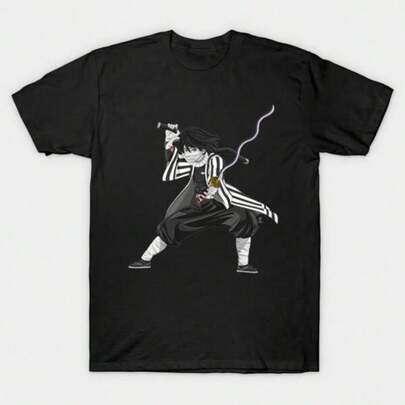 Obanai T-Shirt, Anime Graphic Tee, Manga Shirt, Obanai Anime T-Shirt, Gift For Kimetsu No Yaiba Fans
