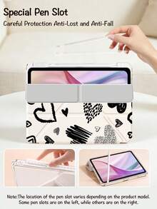 Ayotu Black Line Heart Case Witch For Y Stand Flip Case Compatible With Ipad A16 ,Pro 13 12.9 11, Air 11 13, Mini, Air 11inch Case,Kindle (11th Generation-2024 Release) - Multicolor - View 6