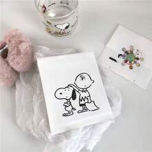 SNOOPY 1set/5pcs Gift Bag With High Aesthetic Value Small Bag, Korean Style Cute Self Sealing Bag, Christmas Candy Gift Packaging Bag, New Year's Gift, Valentine's Day Gift, Easter Gift[Stochastic Style] - Multicolor - View 5