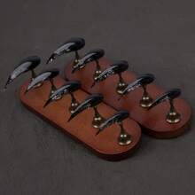 Dark Aesthetic Nails,10Pcs Handmade Gothic Dark Extra Long Dragon Claw Press On Nails,Black Lace Transparent Design Y2K Stiletto Fake Nails,Thickened Reusable False Nails For Party & Club - Black - View 3