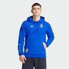 Adidas Men's REAL CS HD Sweatshirt Knit Sweatshirt JZ2237 - Blue - View 1
