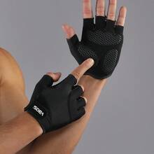 VBOSI 1 Pair Silicone Non-Slip Workout Gloves - Breathable For Gym & Weightlifting - Multicolor - View 17