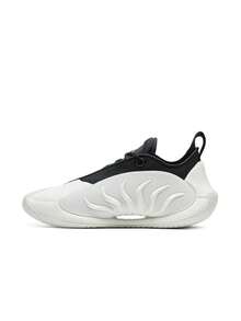 XTEP Sky02 Basketball Shoes, Summer New Durable Training Sneakers For Guards, Black/Sail White - Black/Sail White - View 2