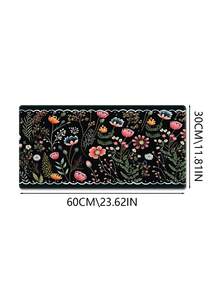 Extra Large Gaming Mouse Pad, XL Size Keyboard Mouse Mat With Stitched Edges, Durable Non-Slip Rubber Base, Suitable For Home Office Work Floral And Plant Designs - View 11