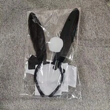 Bộ 5 băng đô tai thỏ, trang phục thỏ cho bé gái, phụ kiện tiệc Halloween, lễ Phục Sinh. - Xem 5