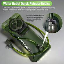 NEWBOLER 1.5L/2L/3L Quick Release Large Opening Water Bladder, For Running, Cycling, Hiking - Multicolor - View 4