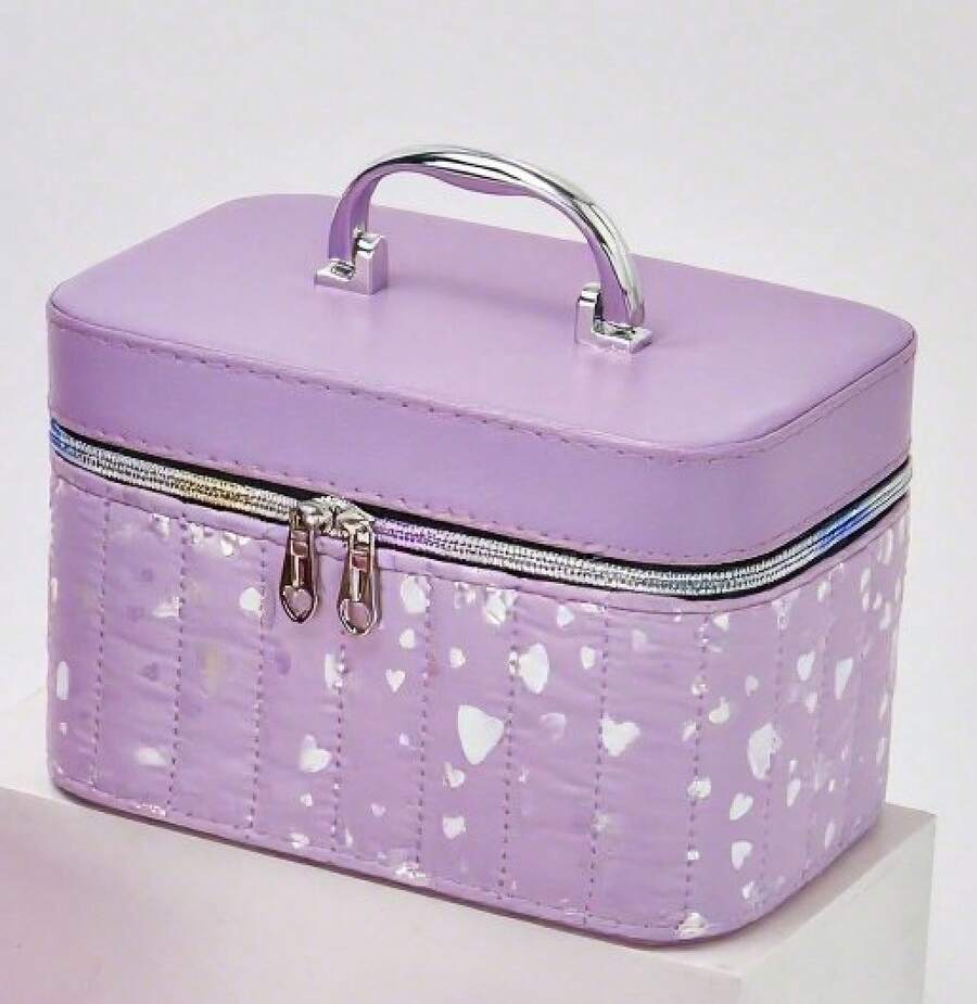 Makeup Case - Mauve Purple - View 1