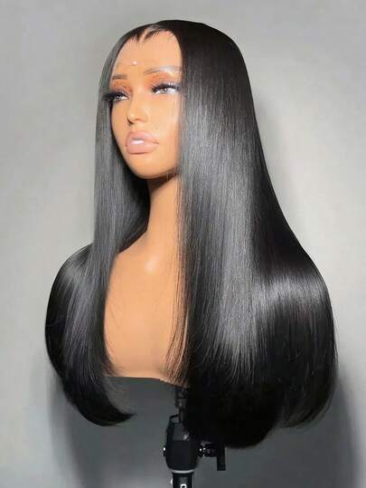 GABRIELLE 34 36 Inch Straight Lace Front Wigs Human Hair Pre Plucked 250% Density Transparent 13x6 13x4 Lace Frontal Wigs Human Hair Wear And Go 6x4 5x5 9x6 7x5 Ready To Go Glueless Wigs Human Hair Pre Cut Brazilian Hair Hidden Strap 360 Straight Full Lace Frontal Wigs Human Hair With Invisible Drawstring 6 Inch Short Pixie Cut Wigs Human Hair Natural Color Natural Hairline