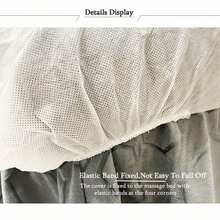 一次性美容院SPA按摩床罩 - 透气无纺布，弹性孔设计，柔软卫生，一次性美容院SPA按摩床单，高品质弹性孔床罩 - 彩色 - 查看 7