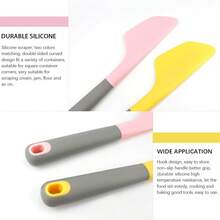 13-Inch Silicone Scraper, Non-Stick Silicone Cream Baking Spatula, Kitchen Cake Scraper Baking Mixing Tool, Suitable For Cooking, Baking, Mixing And Scraping - Multicolor - View 2