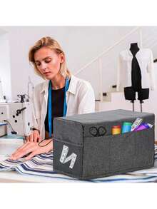 1PC Dust Cover Protective Cover Sewing Dust Cover Sewing Tool Storage Bag Storage Cover Storage Furniture Dust Cover - Multicolor - View 3