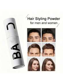 Hair Texturizing Powder, Lightweight & Volumizing Hair Styling Powder With Matte Finish, Add Texture To Hair With Medium Hold, Gives Volumized, Texturized, Matte Finish To Men & Women - Black - View 1