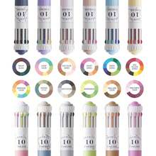 3-12pcs Ballpoint Pens 28-120 Colors Set, 0.8mm Bullet Tip For Smoother Ink Flow, Rich Colors With Layering Capability, Soft Rubb, First Day Of School - Multicolor - View 3