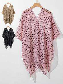 1pc Soft Chiffon Versatile Solid Color Shawl For Women, Sun Protection - Multicolor - View 16